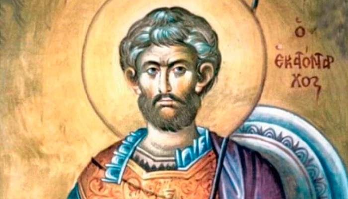 Св. Лонгин Сотник. Фото: почаевскийхрам.рф