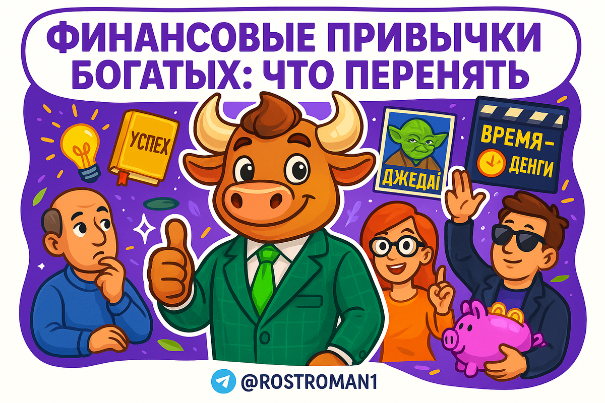    Финансовые привычки богатых: 7 ловушек, которые мешают вам стать обеспеченным РоСТ | Роман о Системном Трейдинге