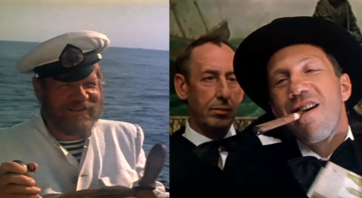 Кадры из фильма "НОВЫЕ ПРИКЛЮЧЕНИЯ КАПИТАНА ВРУНГЕЛЯ"