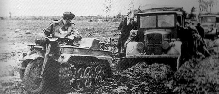 «Кеттенкрад», один из самых необычных мотоциклов, который использовали немцы во время ВОВ