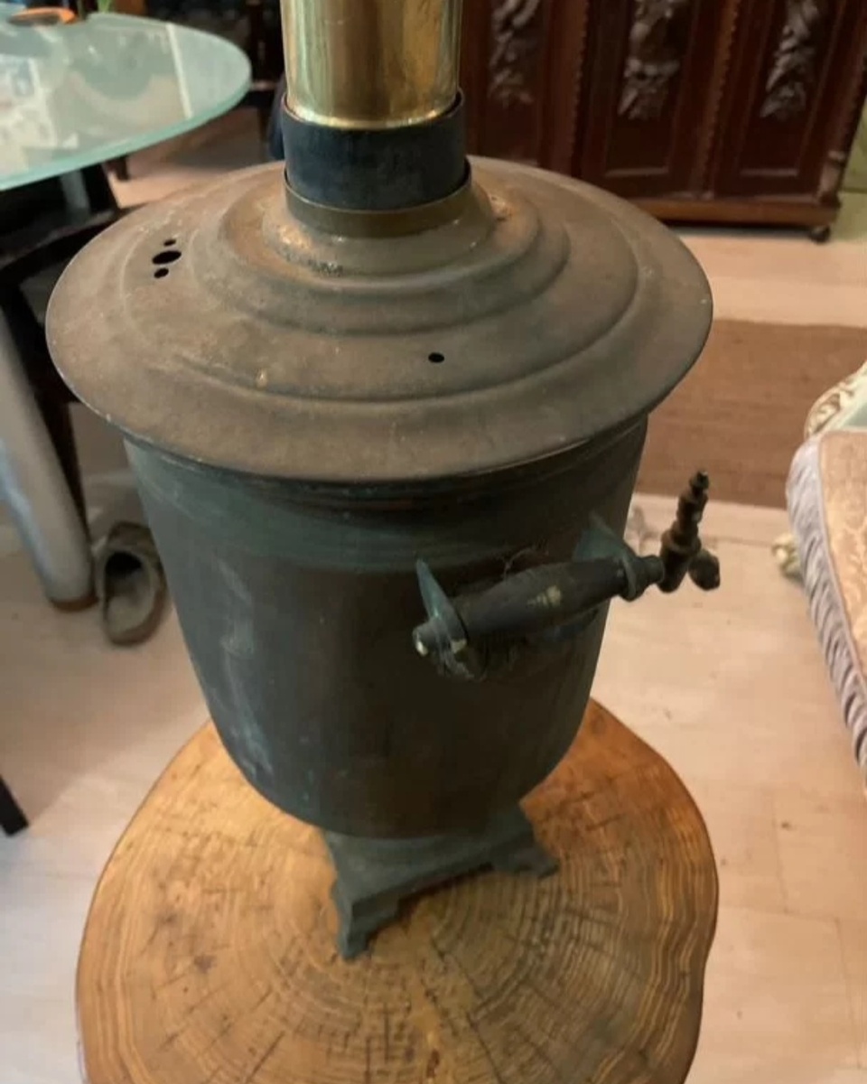 Фото состояния самовара в момент покупки. 