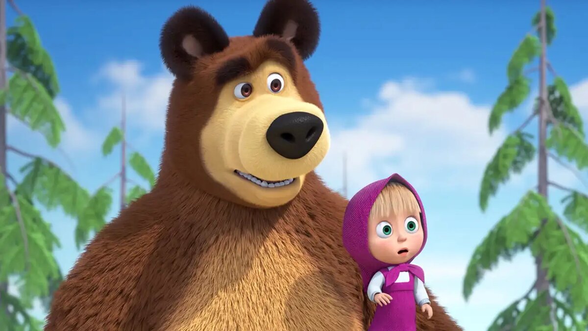    Мультсериал «Маша и Медведь». © YouTube/MashaBearRUSSIAN