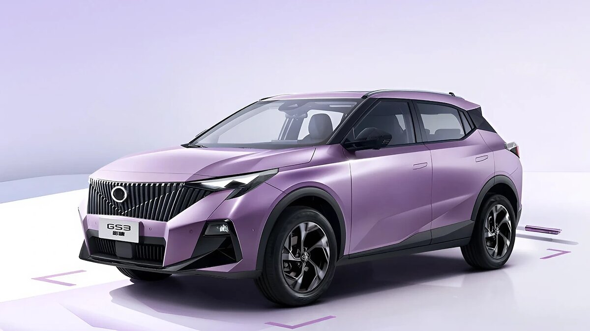 Кроссовер GAC GS3 2026 модельного года, фото: GAC