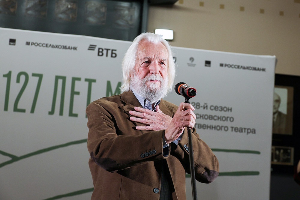    Станислав Любшин. / Фото: Екатерина Цветкова / Медиацентр МХТ имени А.П. Чехова