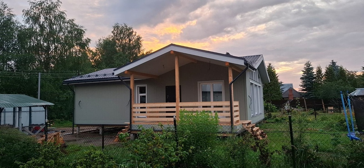 Дом по проекту Фрам для семьи Ивана и Анастасии