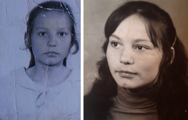 Хания Фархи в детстве