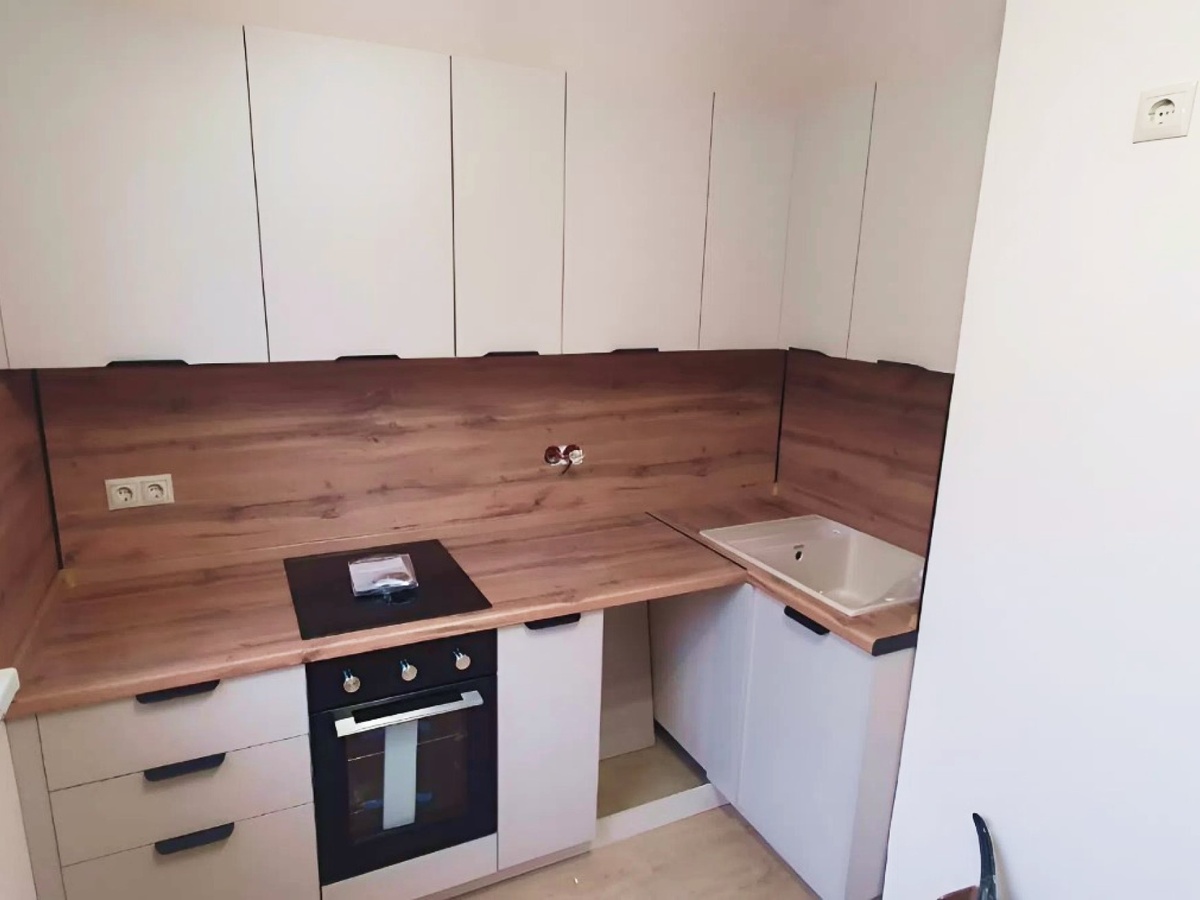 После заказа кухни доступны услуги доставки, сборки и монтажа