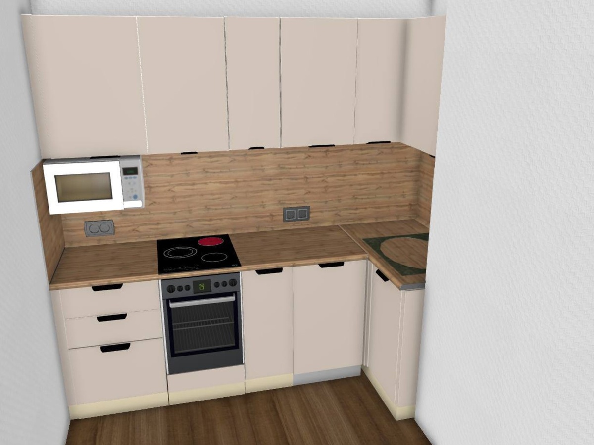 После вы можете обратиться к менеджерам Столплит для создания дизайн-проекта кухни по размерам вашего помещения. Проект будет создан в собственной 3D-программе Столплит