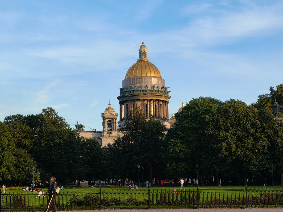 Исаакиевский собор. 3 сентября 2025 года.