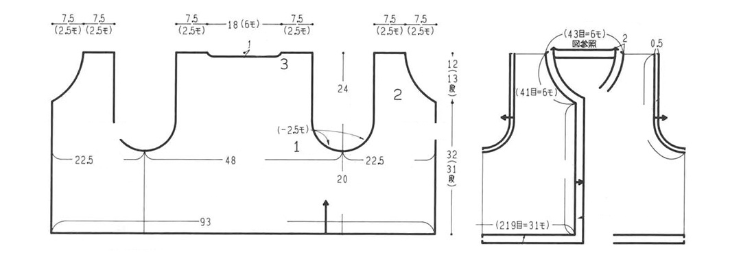 из японского журнала 編んでみようシリーズ