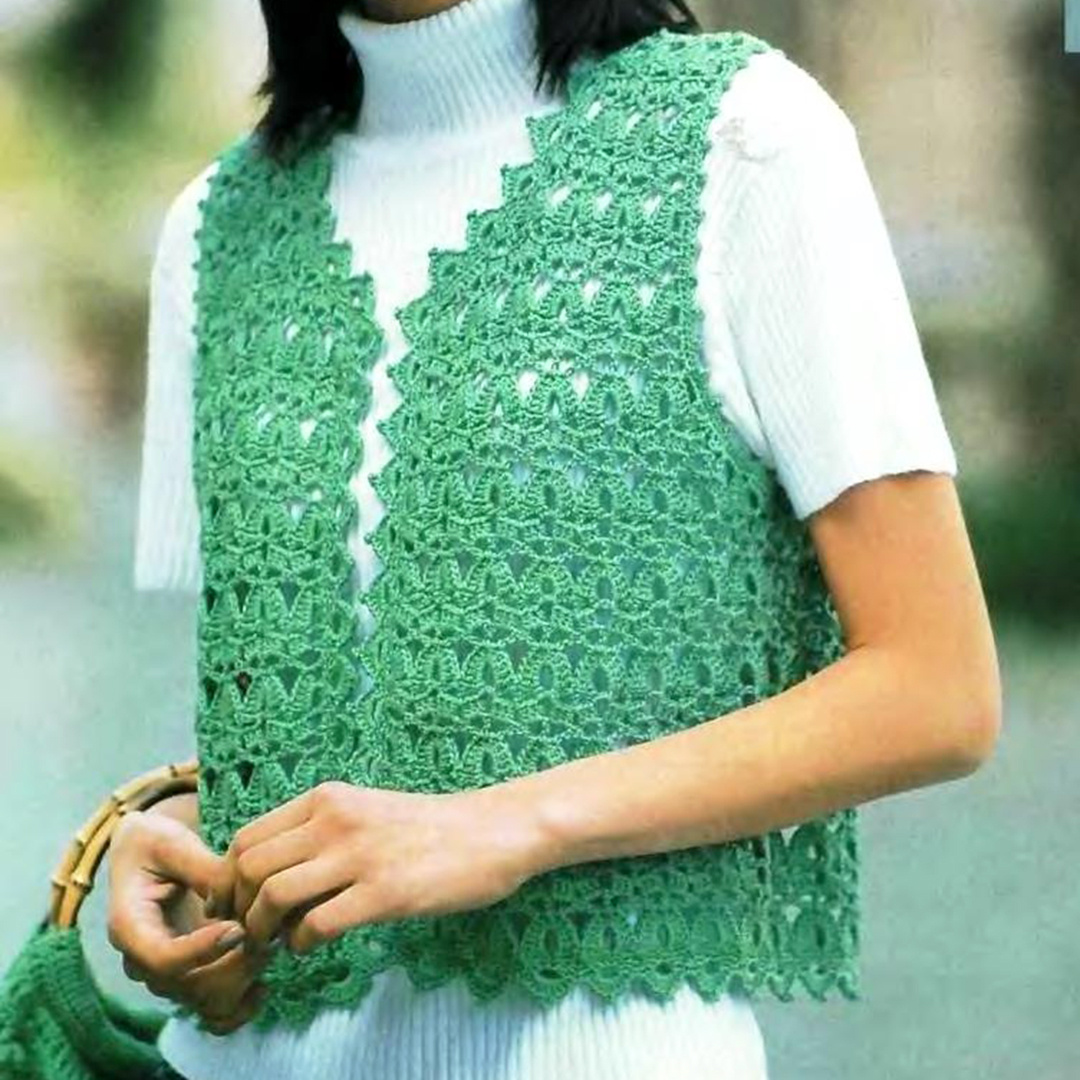 из японского журнала 編んでみようシリーズ