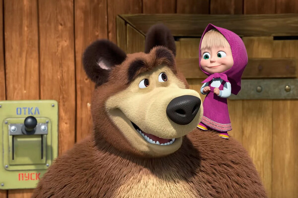 Кадр из мультфильма «Маша и Медведь» / Анимаккорд  