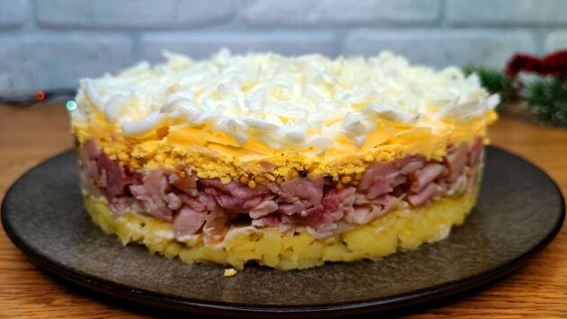 Лёгкий салат «Сибирячок»: готовлю его на любое застолье — вкусный, нежный и всегда с настроением