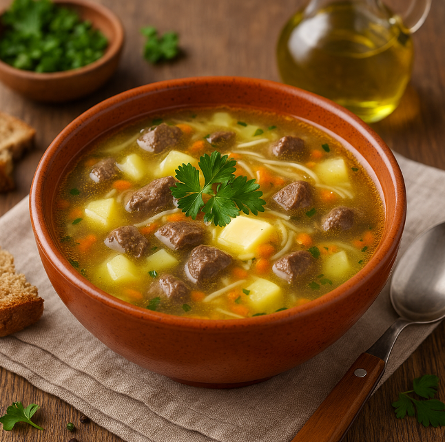 Суп с печенью рецепты от Дарики