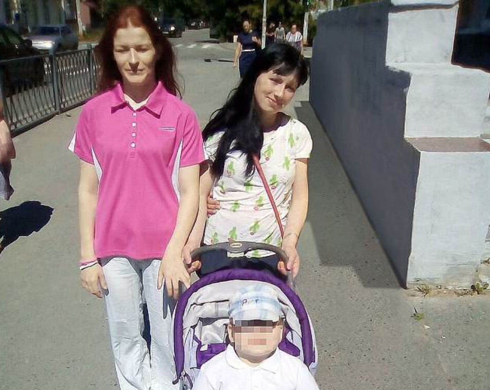 Екатерина, Ирина и её сын. Фото: соцсети