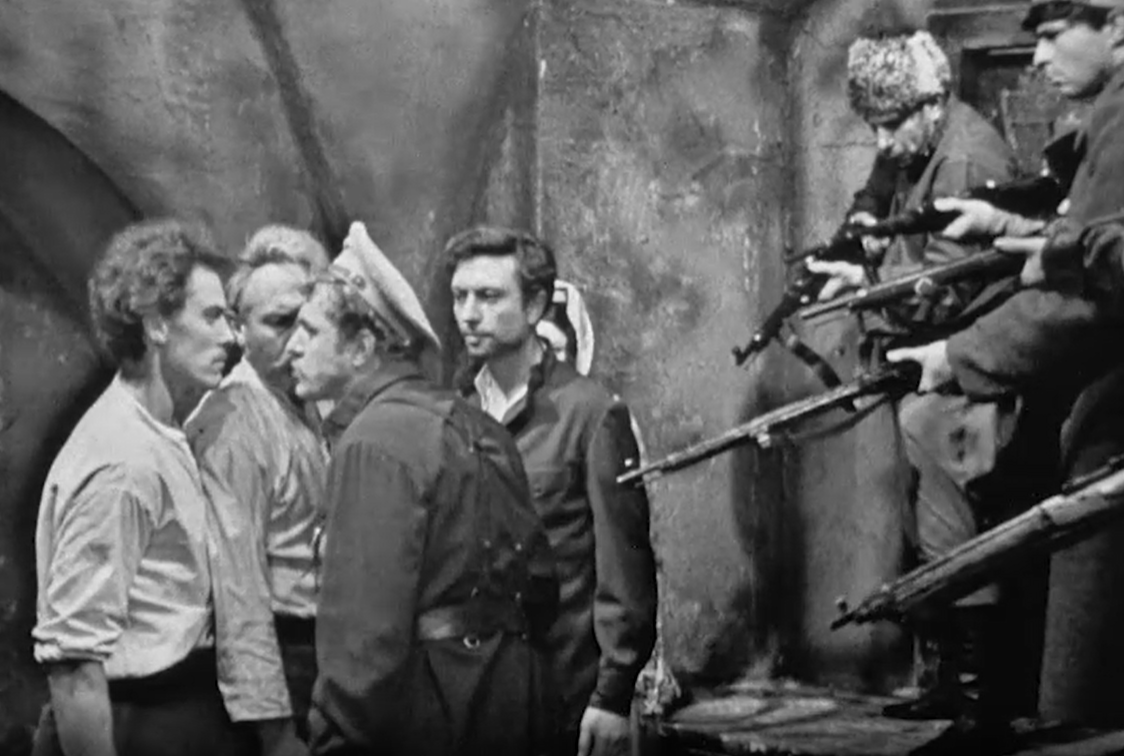 Кадр из телеспектакля "Мятеж" (1968)
