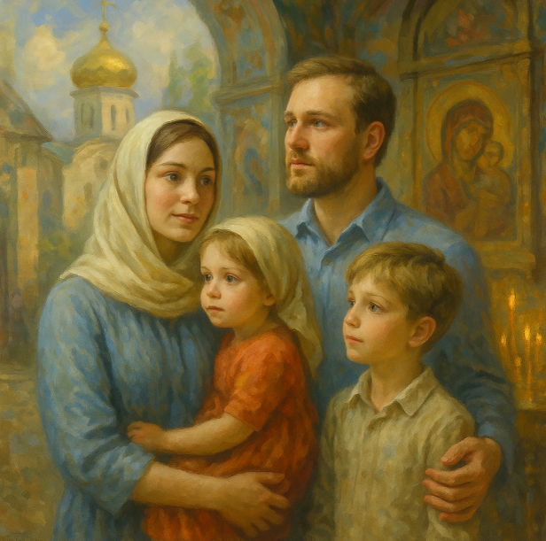 Семейные походы в храмы и знакомство с духовными традициями 