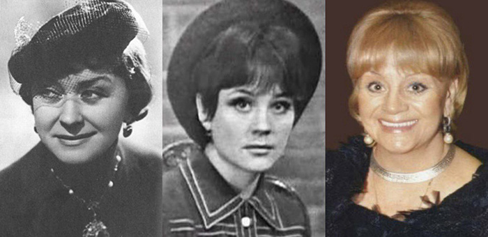 Мама Андрея Мария Миронова, Татьяна Егорова в молодости и зрелости. "Мы прыгали по клумбам, схватившись за руки в экстазе вдохновения, и он кричал на всю Ригу: «Господи, как она похожа на мою мать!». А ведь действительно, очень похожа. Вы как считаете? 