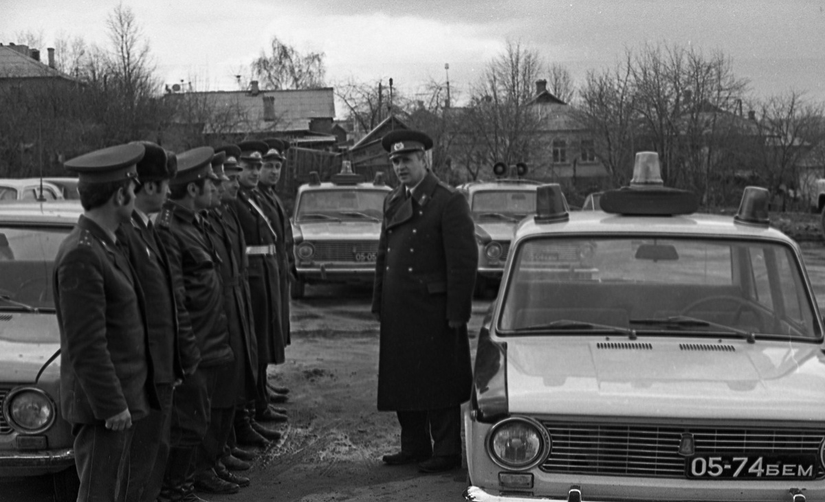 Белгородское ГАИ 1978 год.