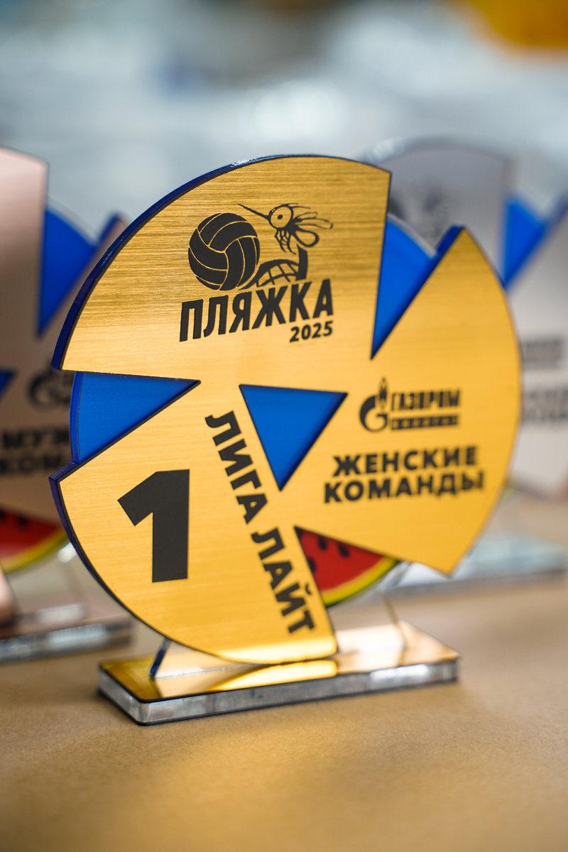 Награда из акрила 