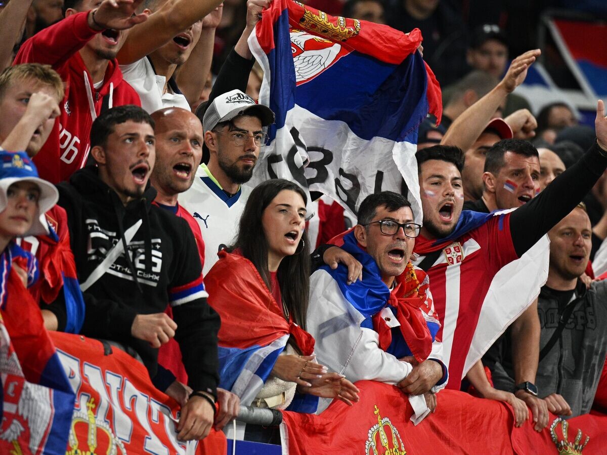    Болельщики сборной Сербии на Евро-2024© РИА Новости / Алексей Филиппов
