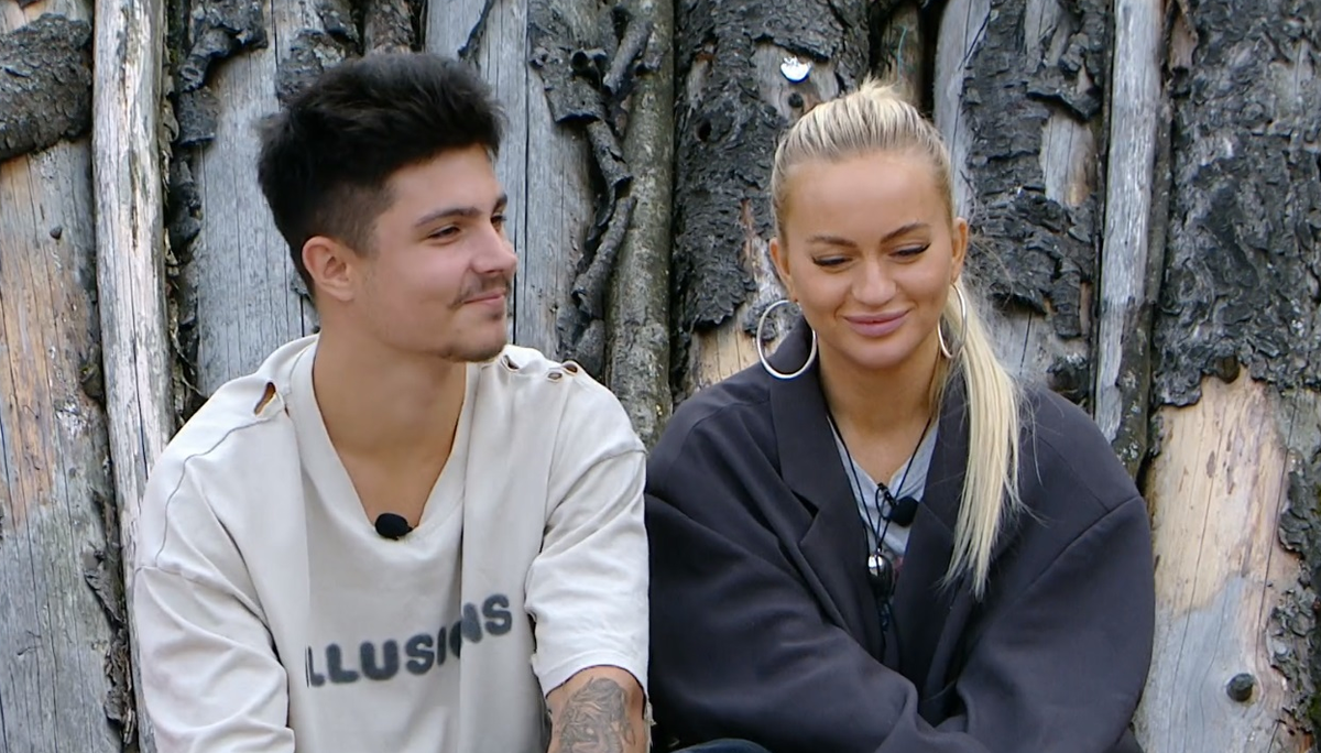 Никита Гуранда и Элина Рахимова (фото из эфира на «Okko»)