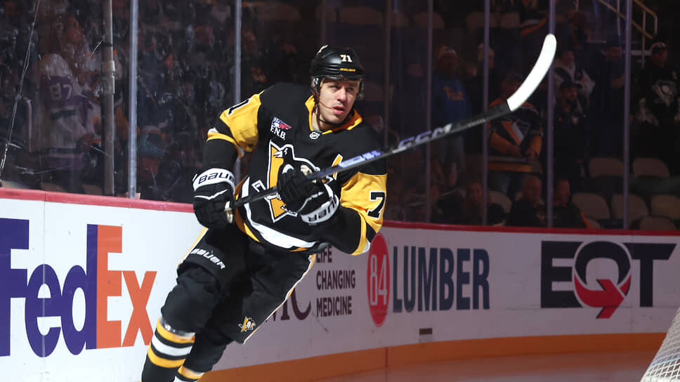 Игрок «Питсбурга» Евгений Малкин.📷Фото: Charles LeClaire-Imagn Images / Reuters
