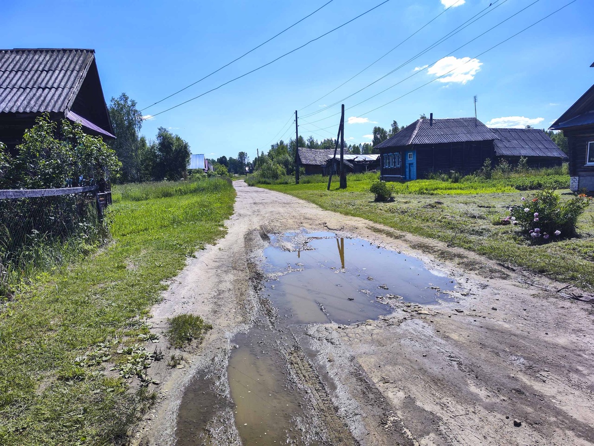 Инфраструктура в деревне создается поэтапно.  Фото: ФедералПресс / Ксения Кобалия