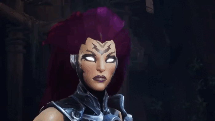 Gif картинка "Отрывок из трейлера игры Darksiders 3"