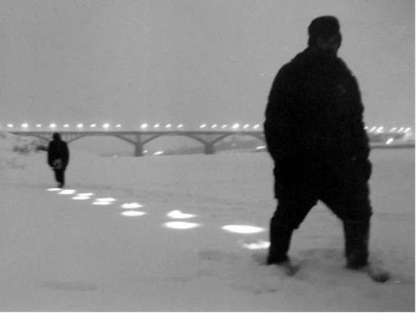 Стрелков Е.  «Световой барьер». 1999.