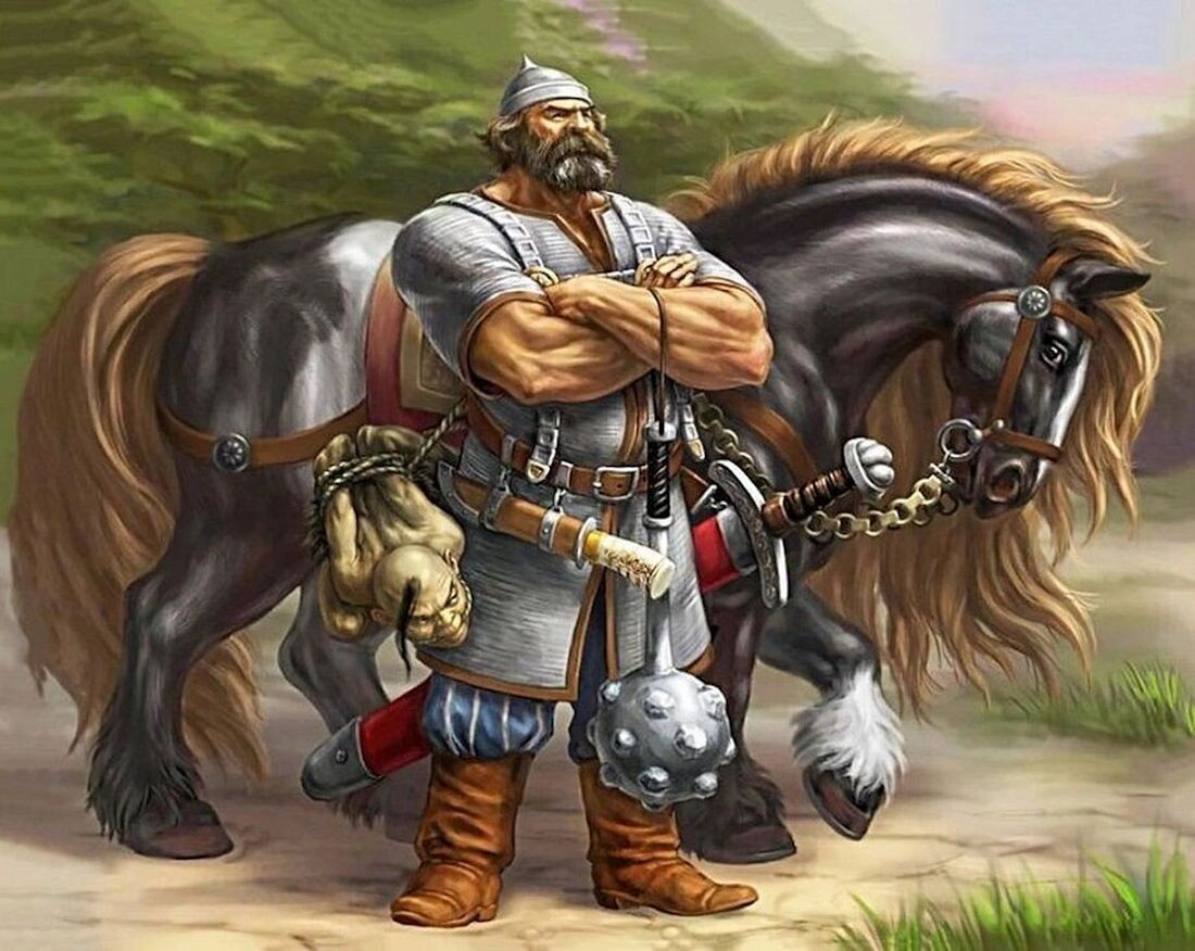 Сила России. Фото (https://emdt.ru/bez-antrakta/skaz-o-treh-russkih-bogatyryah/).