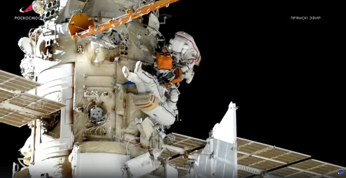 Скриншот трансляции Роскосмоса  📷

