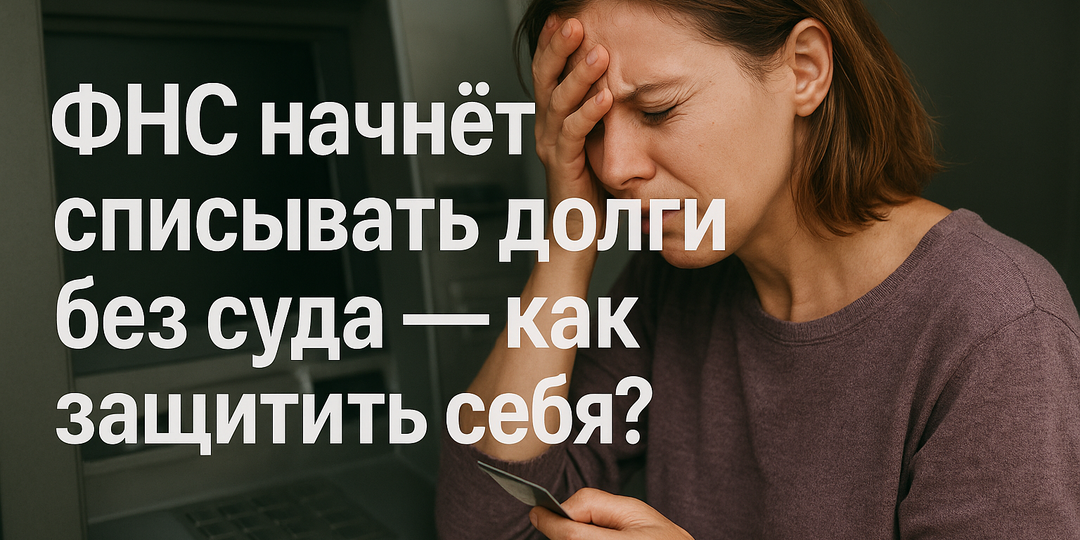 ФНС сможет списывать долги без суда: что делать, если вы не согласны с налогом