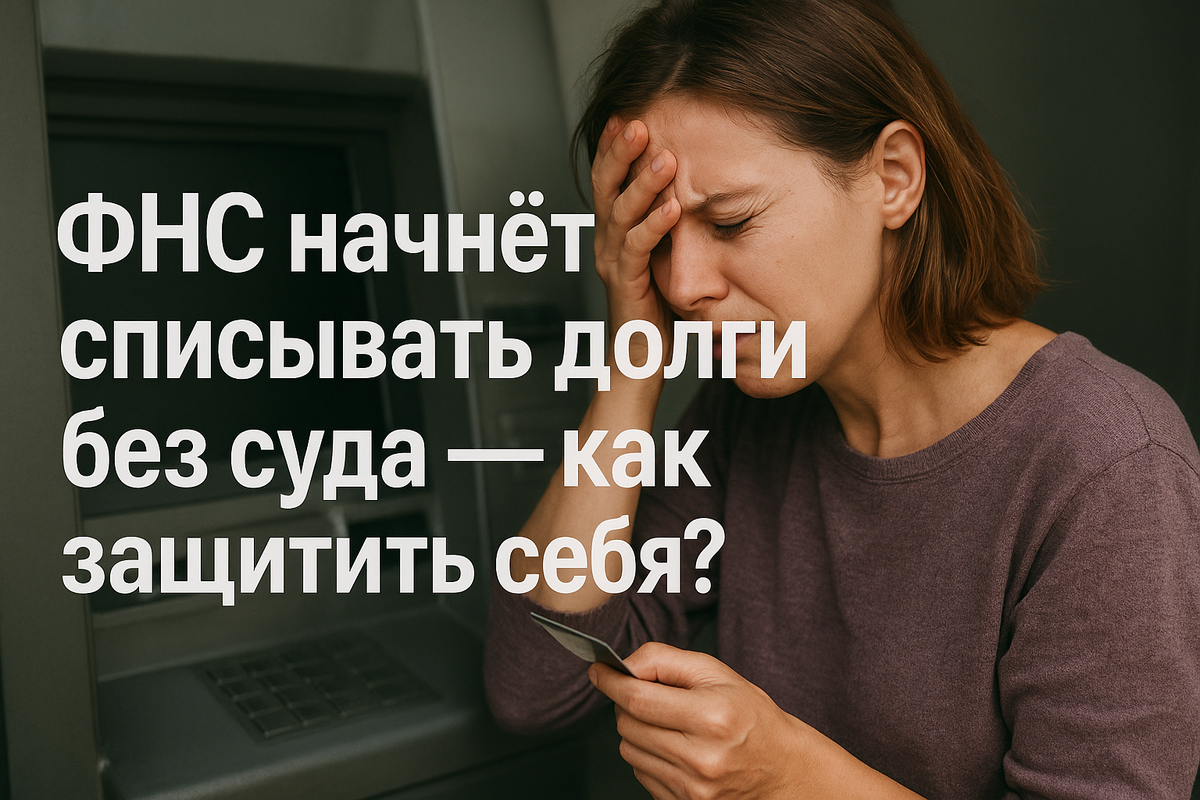 Новые правила взыскания налогов: теперь ФНС может списывать долги без суда. Рассказываю, что делать, если вы не согласны с начислениями.