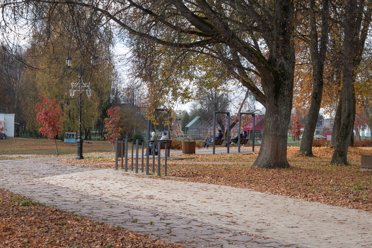 Старорусский чил на берегу реки Полисть. 