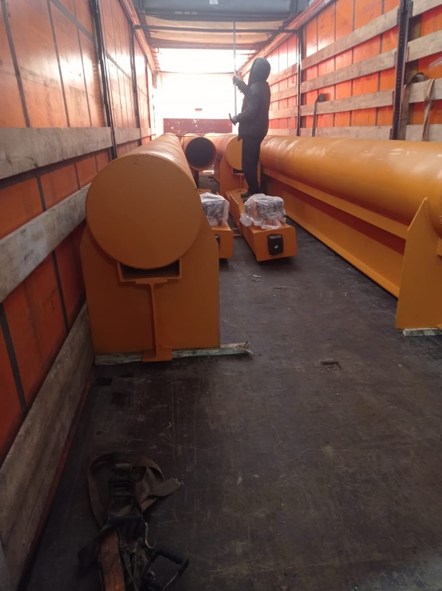 РОСКРАН: отгрузка двух кран-балок 10т. 16,5м.