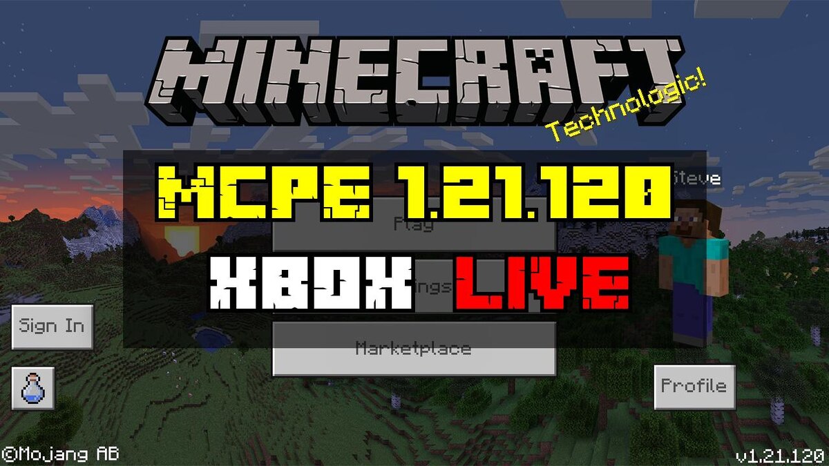 MCPE 1.21.120 Релиз