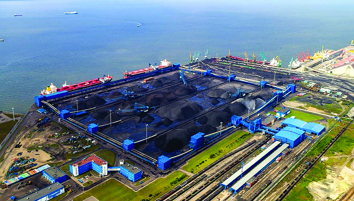 Угольный терминал в порту Усть-Луга. Источник: Яндекс.Картинки