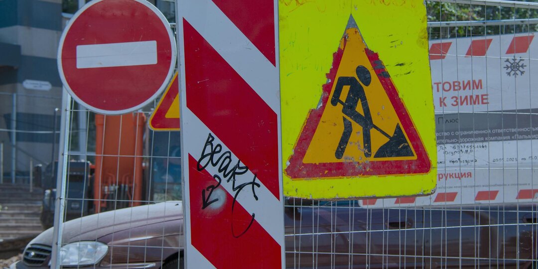 Движение на КАД возле Выборгского шоссе ограничат с 29 октября