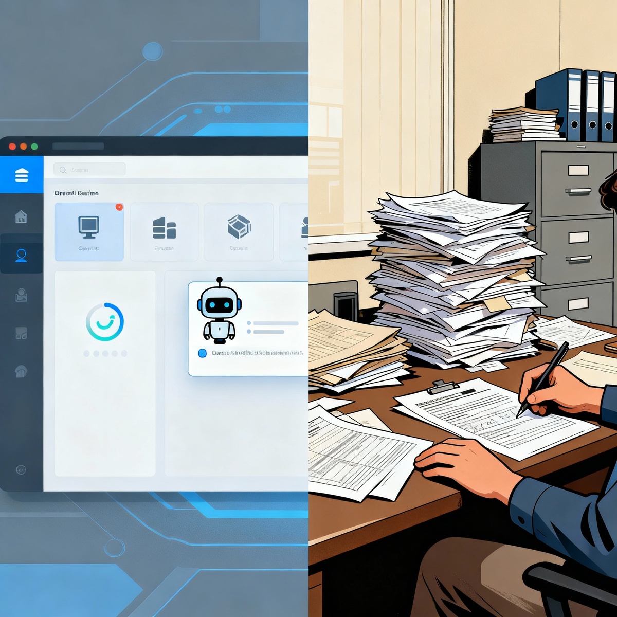 Онлайн vs оффлайн