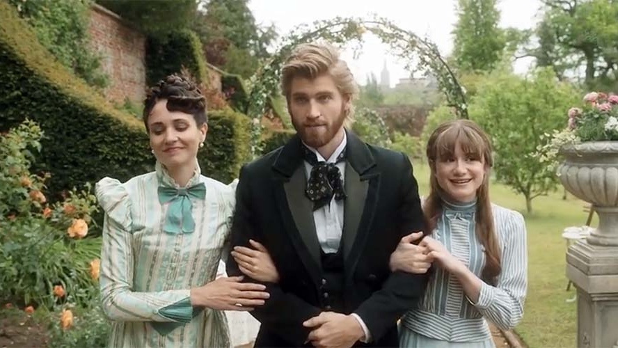 Кадр из мини-сериала «Форсайты», 2025 год, режиссеры Аннетта Лофер, Мину Гаур