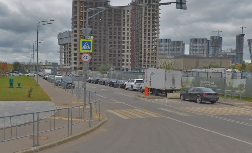 Улицы моего района. Виражная улица