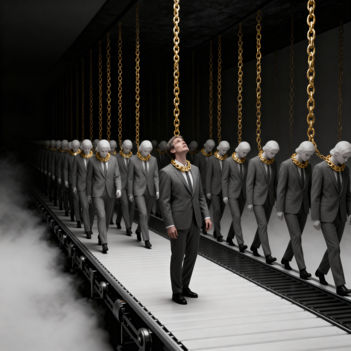 Тебя держат на коротком экономическом поводке, создавая иллюзию стабильности, которая на самом деле — элегантно обставленная зависимость.