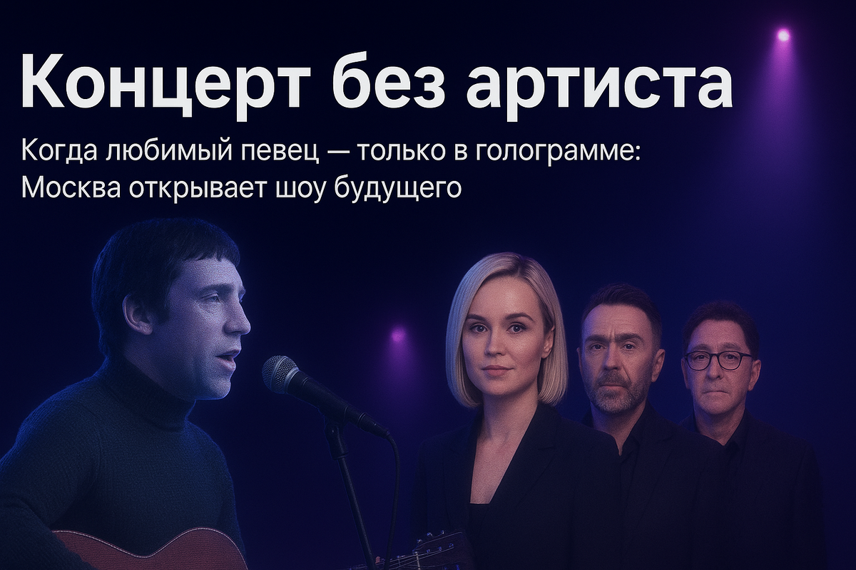 Высоцкий дал посмертный концерт... в качестве цифровой голограммы