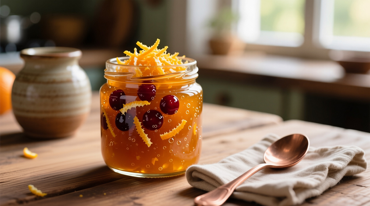 Облепиховое варенье с апельсиновой цедрой