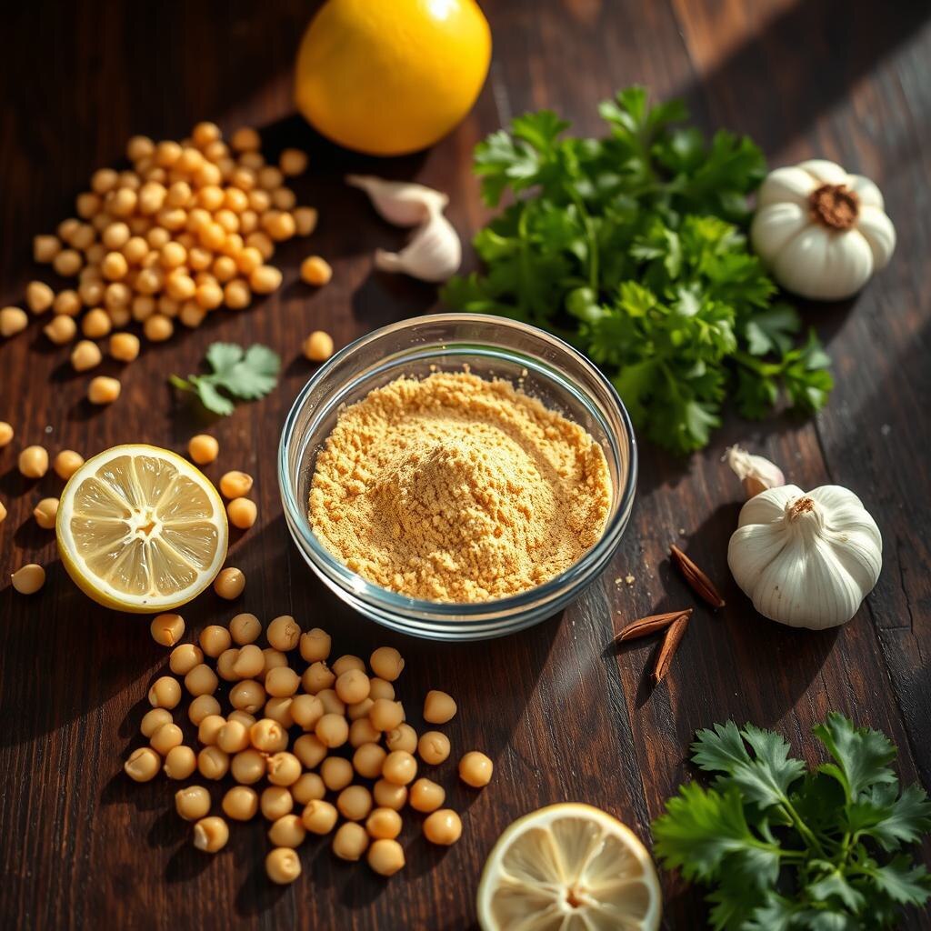 Нутовая мука...