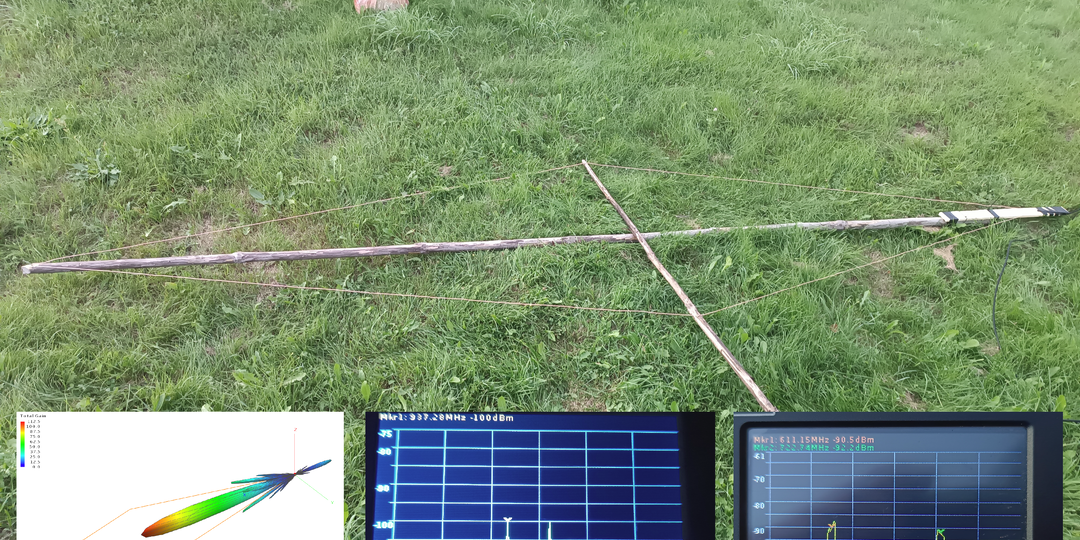 "Лабораторная работа": ромбическая антенна