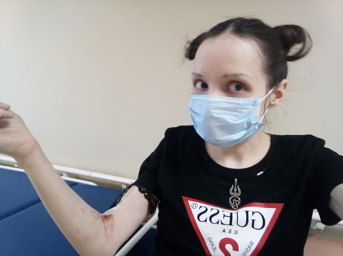 Взяли анализ крови