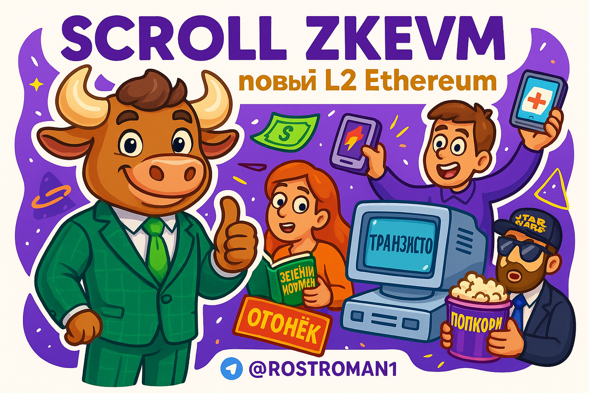    Scroll zkEVM: 5 ловушек, которые могут обрушить ваш dApp при переходе на новый L2 РоСТ | Роман о Системном Трейдинге