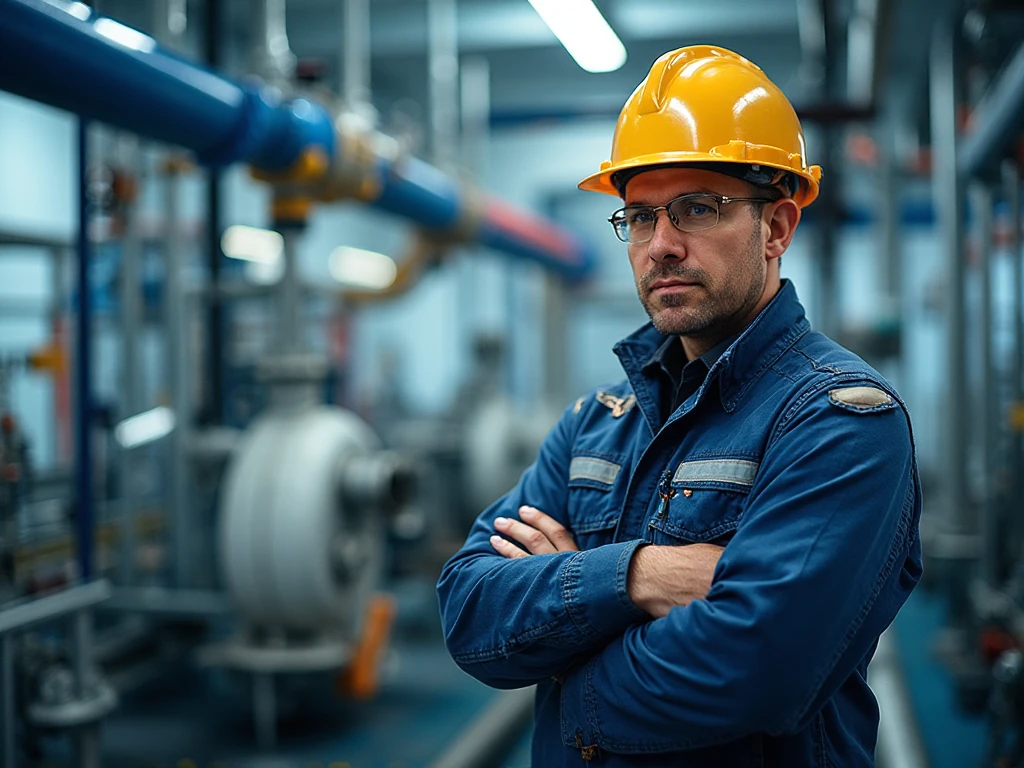 Специалист сервисной компании по эксплуатации нефтегазового оборудования